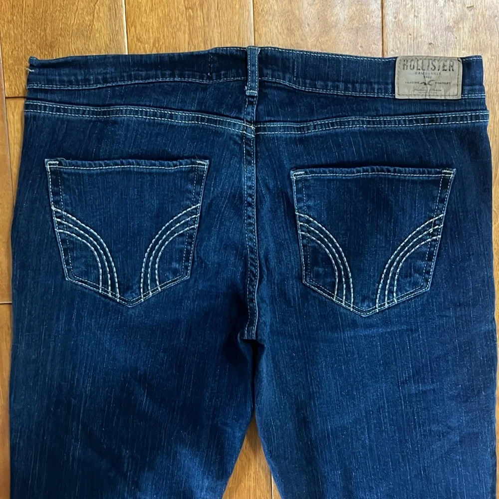 Hollister Y2K Social Stretch Venice Boot Cut Jeans Size 11R 30 x 33 Flare Casual